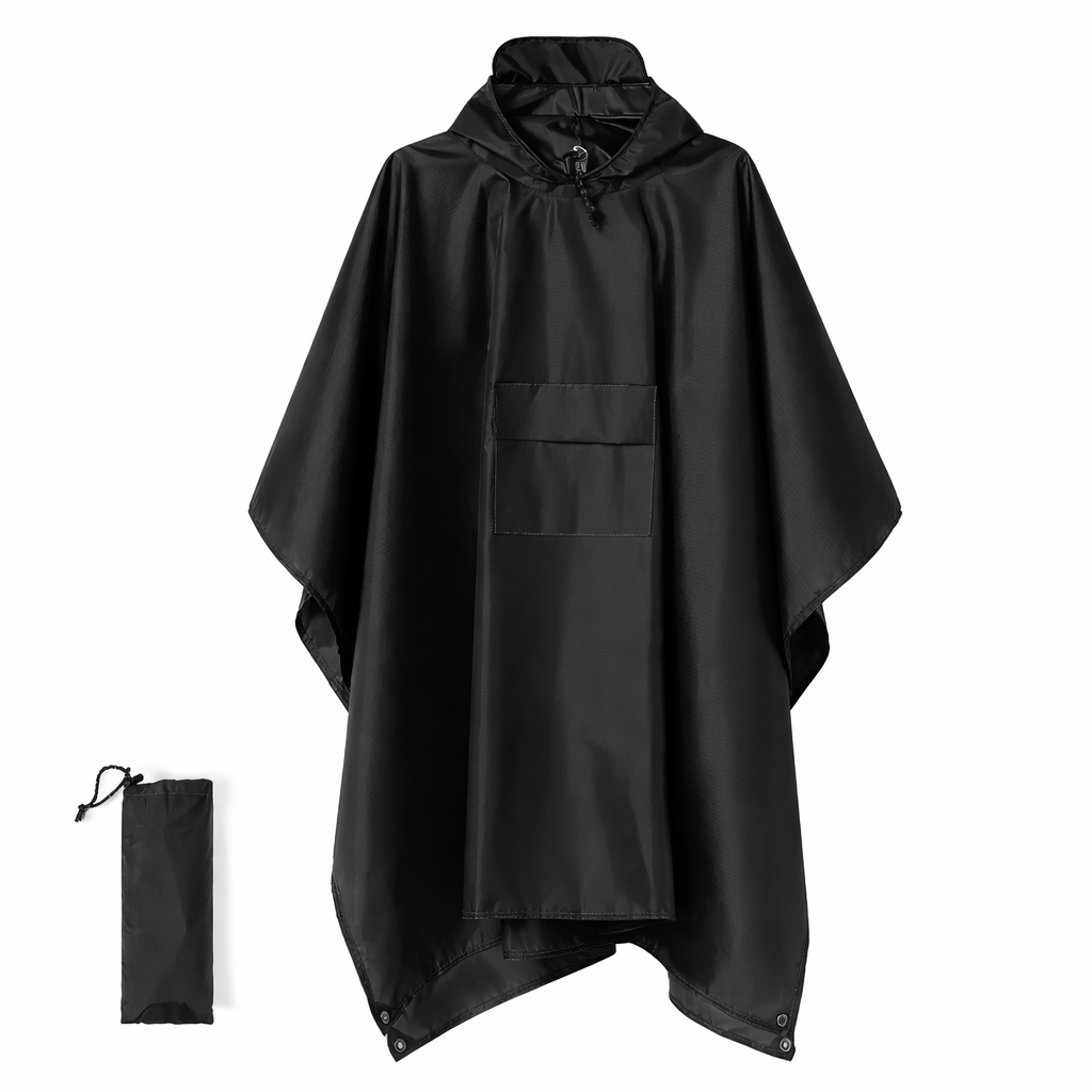 StormFlex | 3-in-1 Waterdichte Militaire Regenponcho